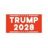 Official Trump 2028 Bumper Sticker