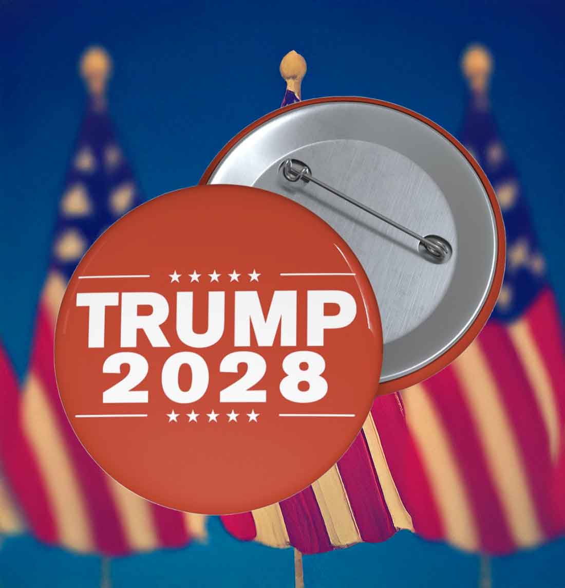 Official Trump 2028 Button