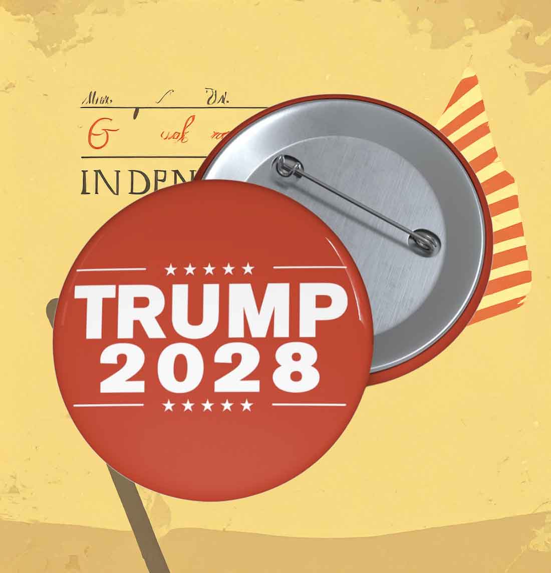 Official Trump 2028 Button