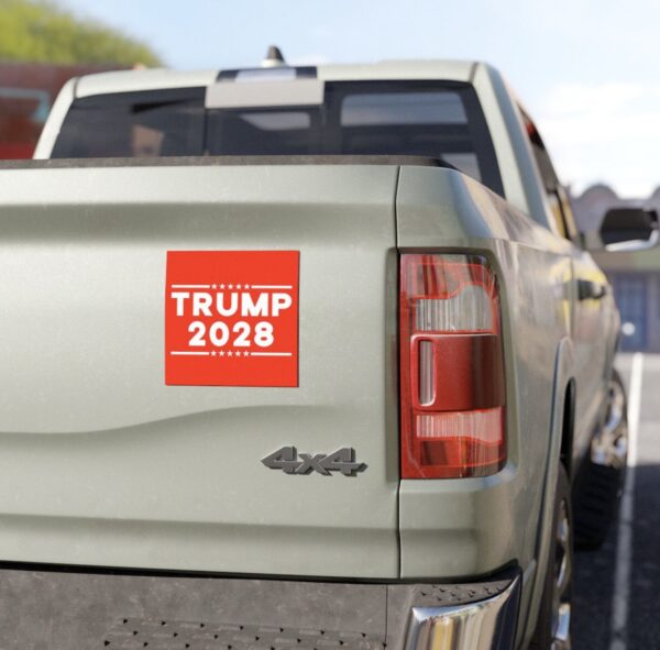 Official Trump 2028 Car Magnet