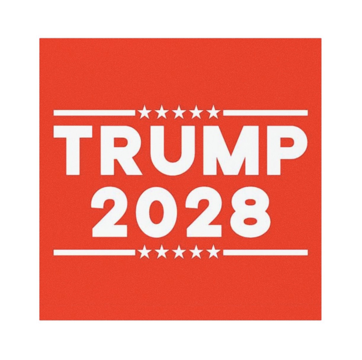 Official Trump 2028 Car Magnet