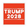 Official Trump 2028 Sticker
