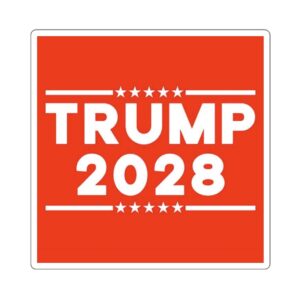 Official Trump 2028 Sticker
