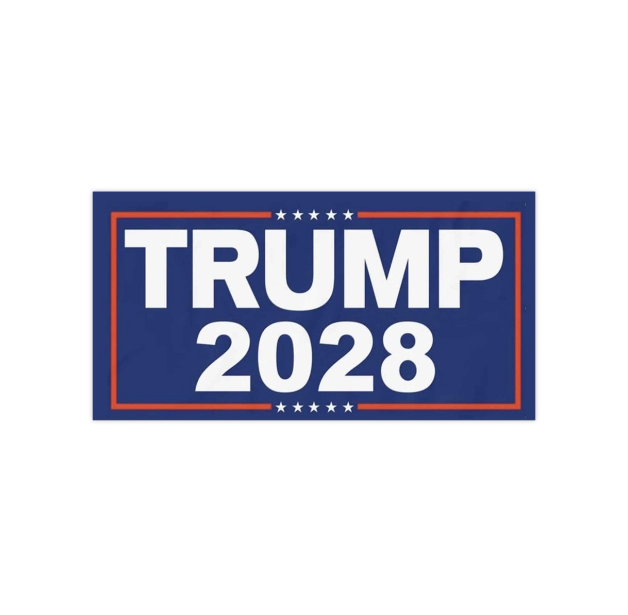 Re-Elect Trump 2028 Bumper Stickers
