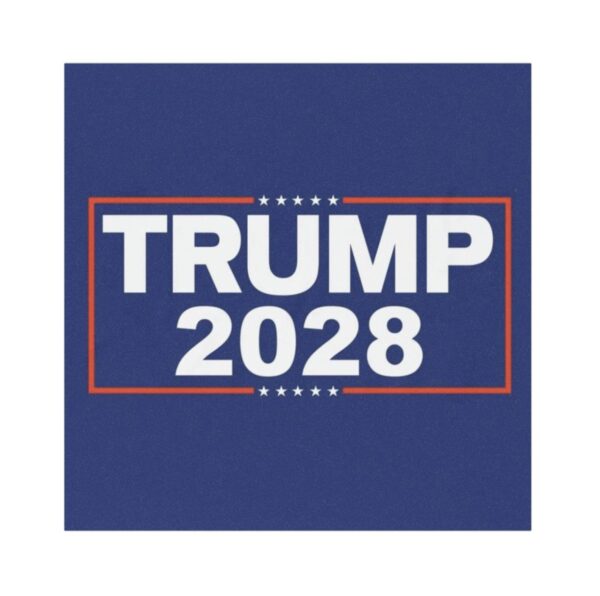 Re-Elect Trump 2028 Car Magnet