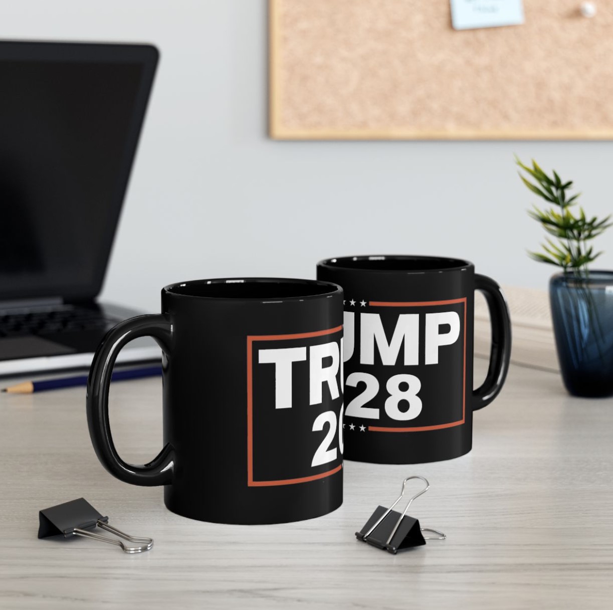 Re-Elect Trump 2028 Mug