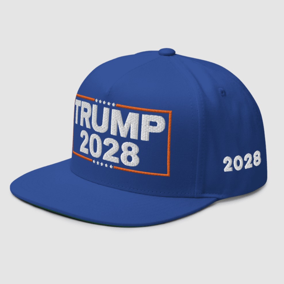 Re-Elect Trump 2028 Snapback Hat