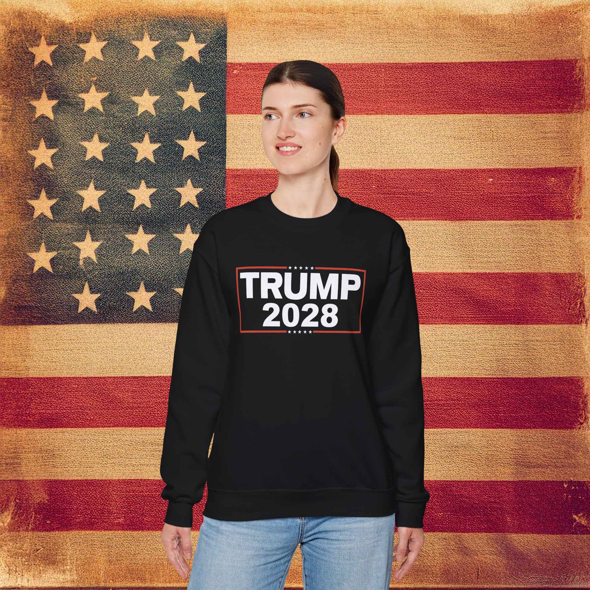 Re-Elect Trump 2028 Sweatshirt
