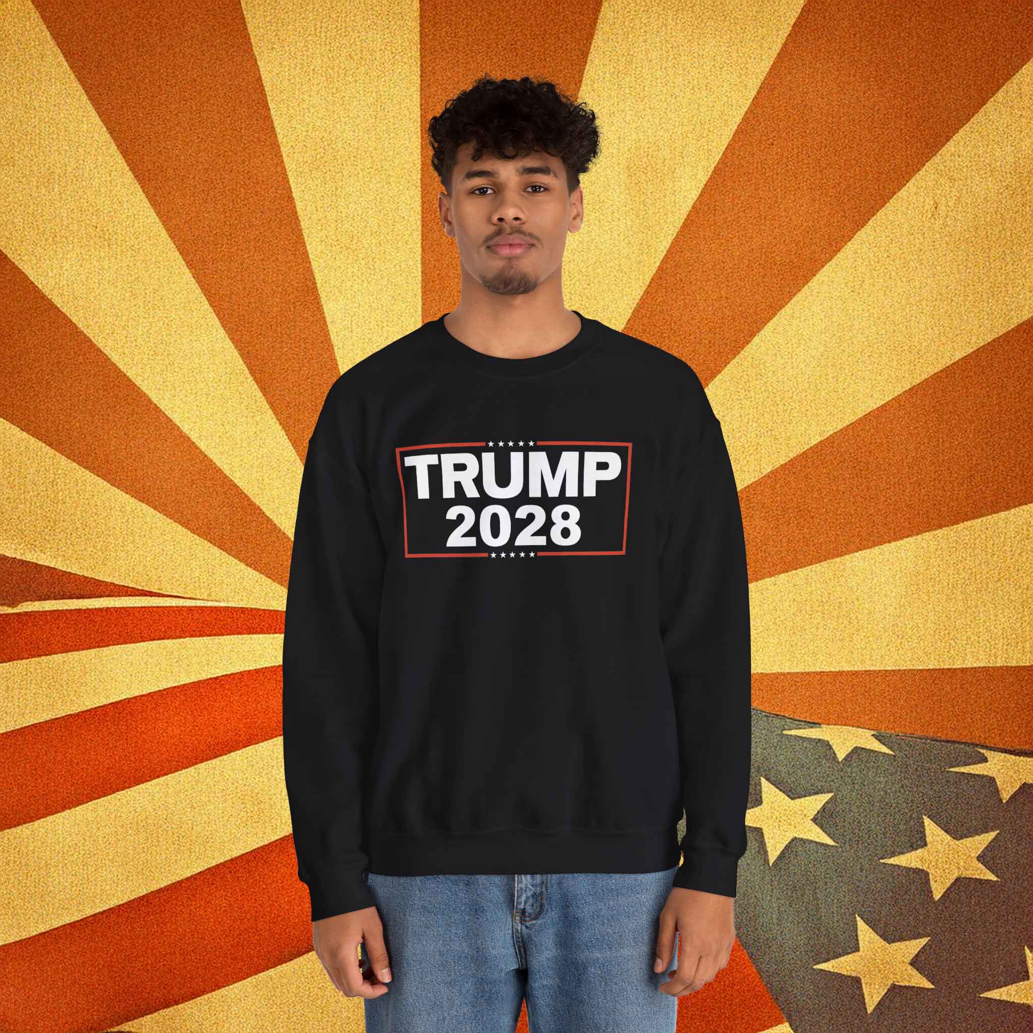 Re-Elect Trump 2028 Sweatshirt