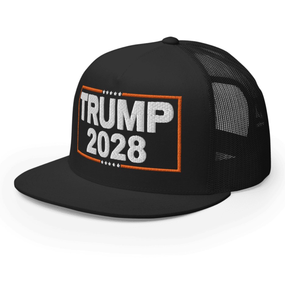 Re-Elect Trump 2028 Trucker Cap