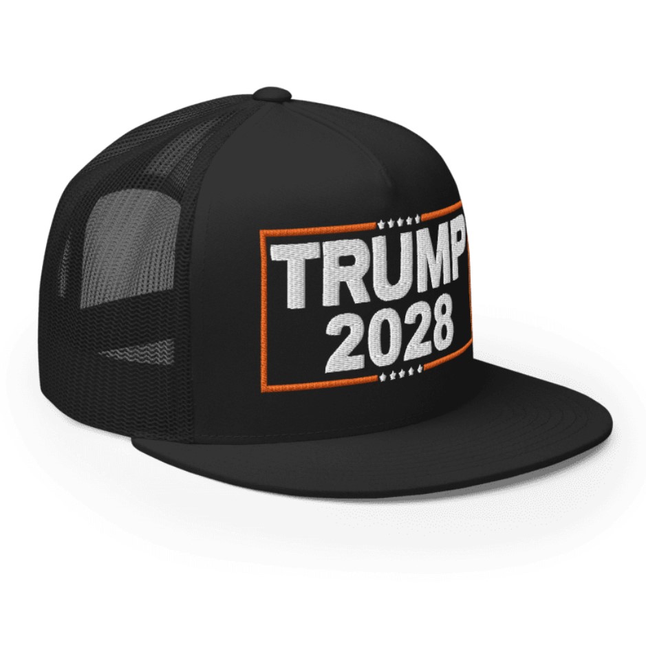 Re-Elect Trump 2028 Trucker Cap