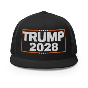Re-Elect Trump 2028 Trucker Cap