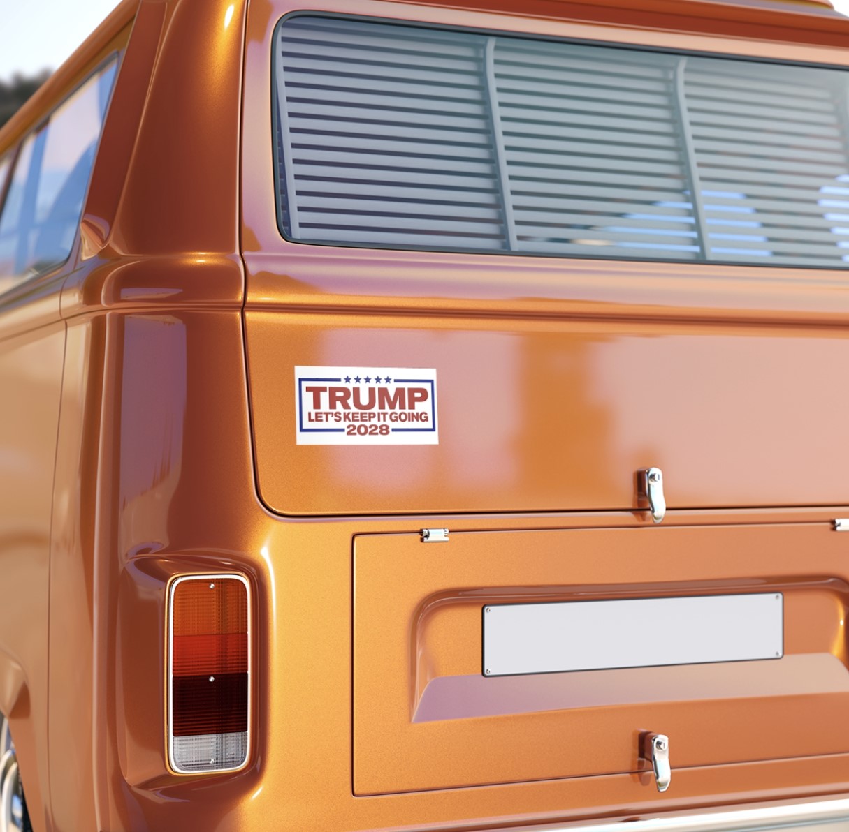 Trump 2028 Let’s Keep It Going Bumper Stickers