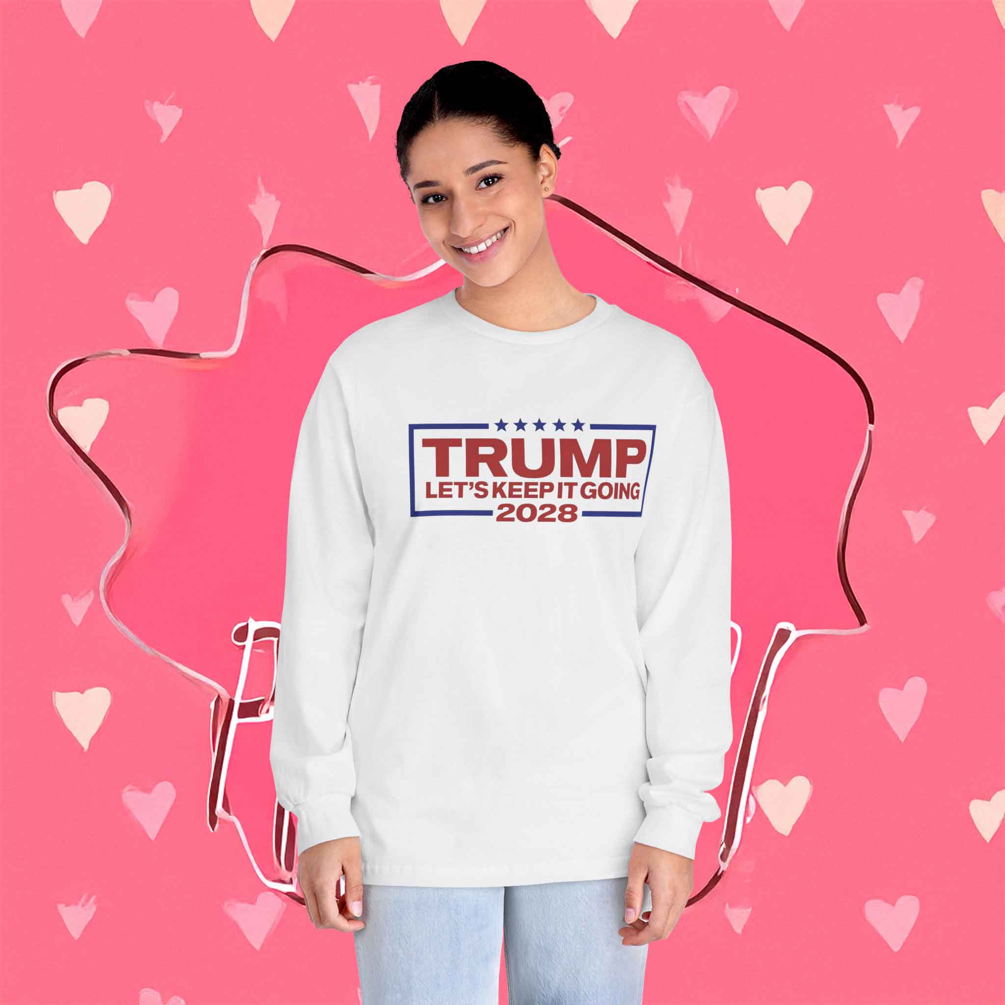 Trump 2028 Let's Keep It Going Long Sleeve
