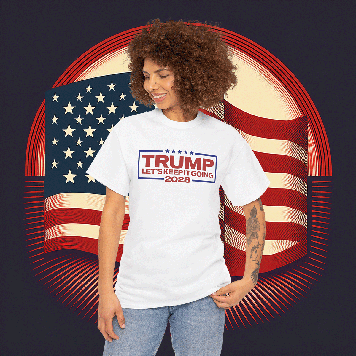 Trump 2028 Let's Keep It Going Shirt