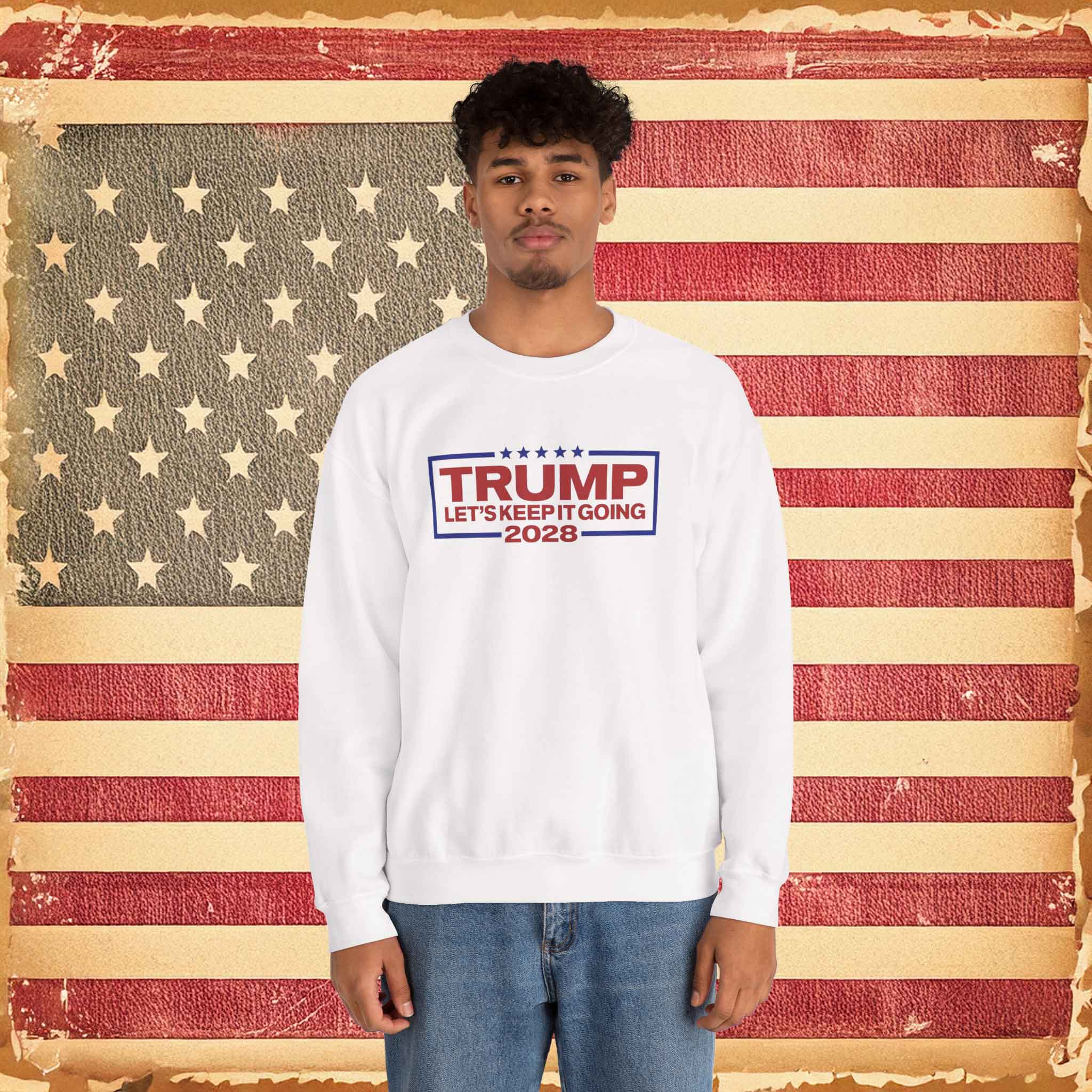 Trump 2028 Let's Keep It Going Sweatshirt