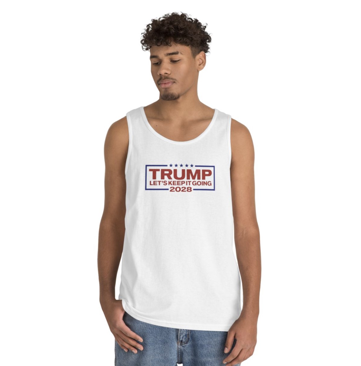 Trump 2028 Let's Keep It Going Tank Top