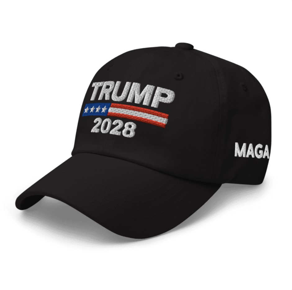 Trump 2028 MAGA Embroidered Hat