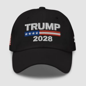 Trump 2028 MAGA Embroidered Hat