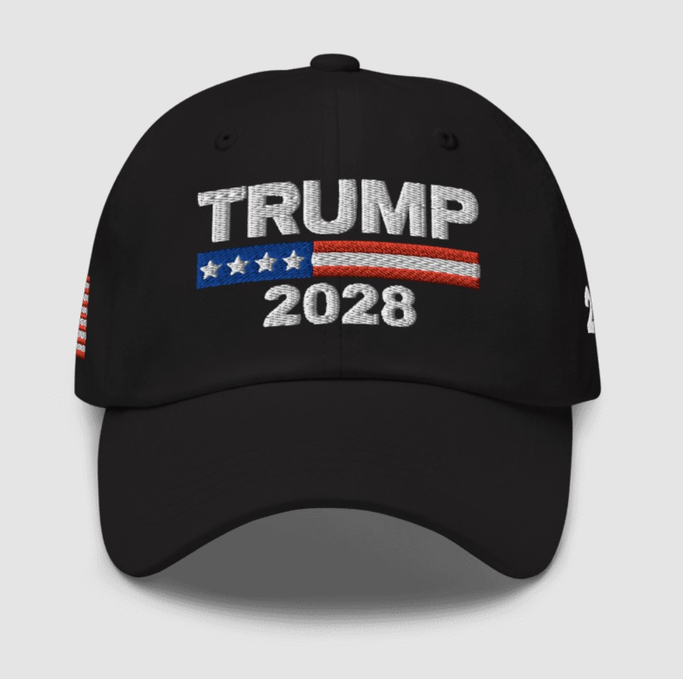 Trump 2028 MAGA Embroidered Hat