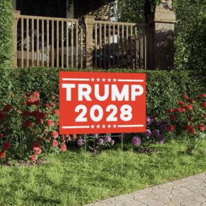 Trump 2028 Yard Sign