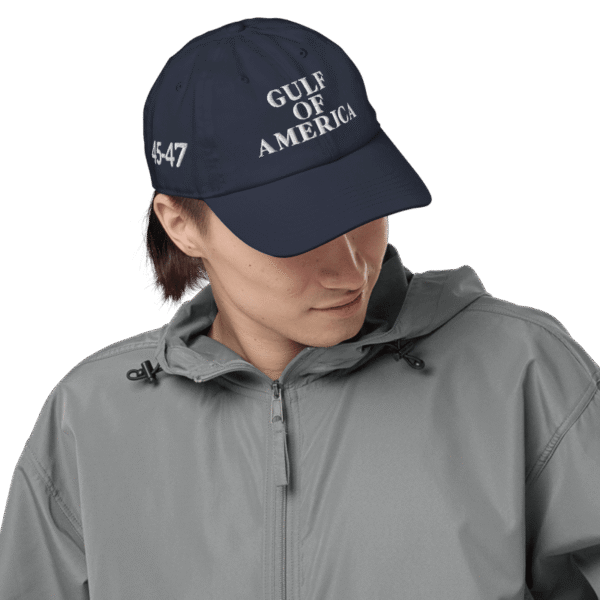 Elon Musk Gulf of America Dad Hat