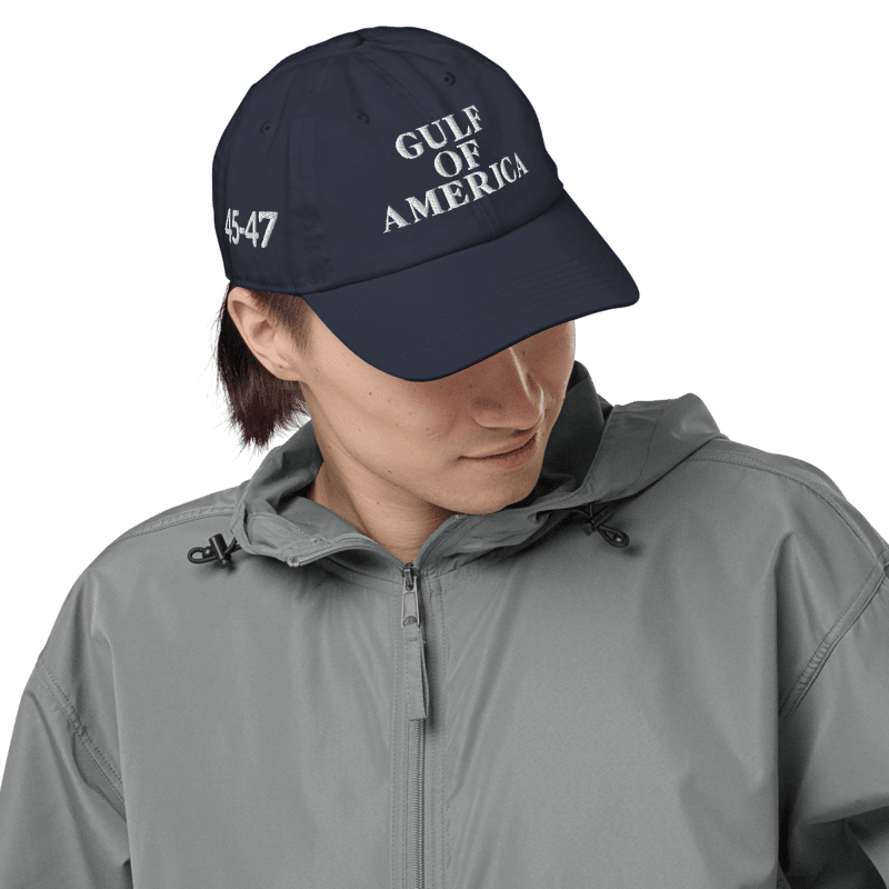 Elon Musk Gulf of America Dad Hat