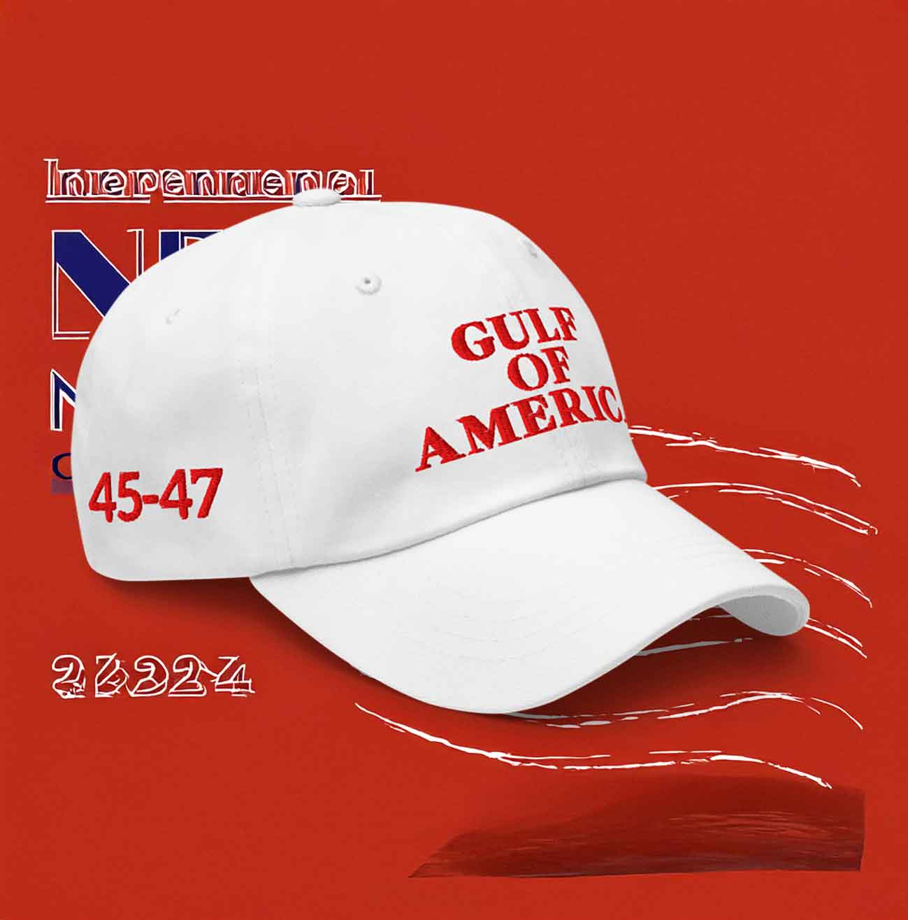 45-47 Gulf of America Mesh Dad Hat