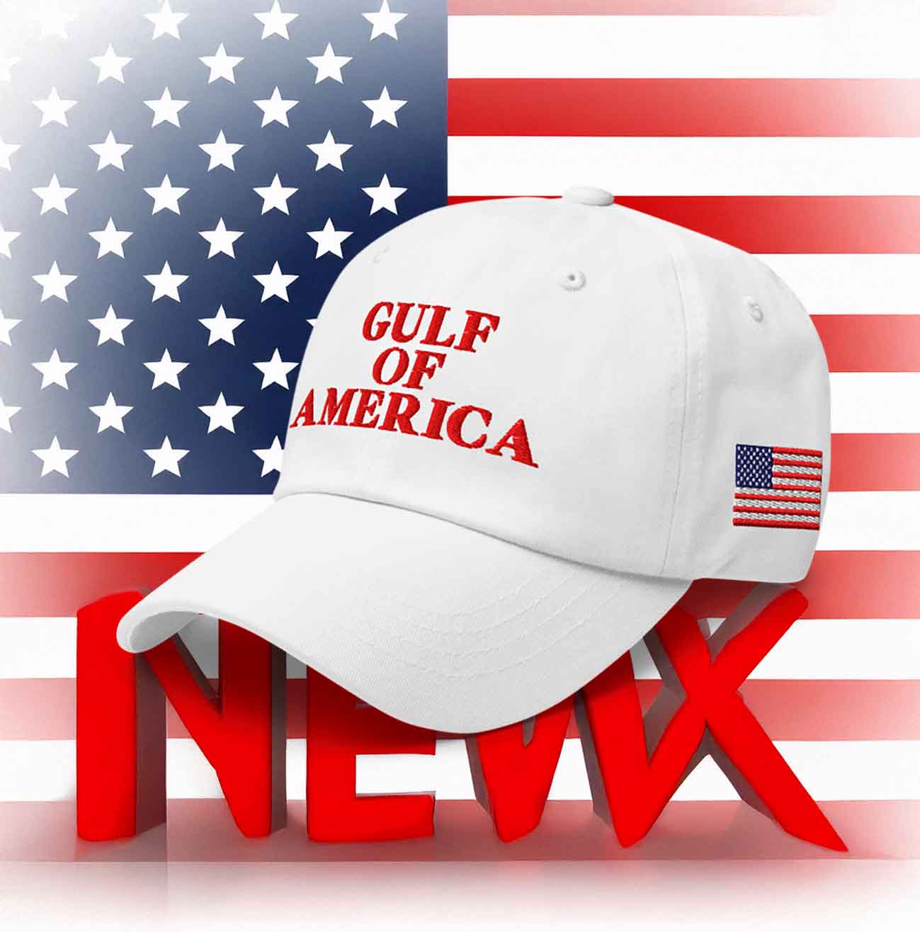 45-47 Gulf of America Mesh Dad Hat