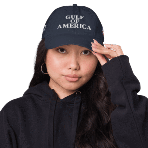 Elon Musk Gulf of America Dad Hat