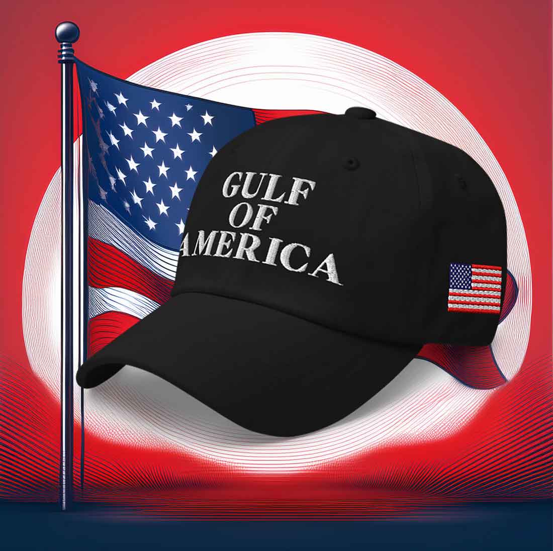 Elon Musk Gulf of America 45 47 Hat