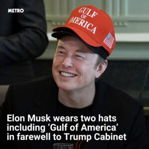 Elon Musk Gulf of America 45 47 Hat