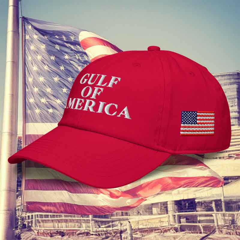 Elon Musk Gulf of America Baseball Cap