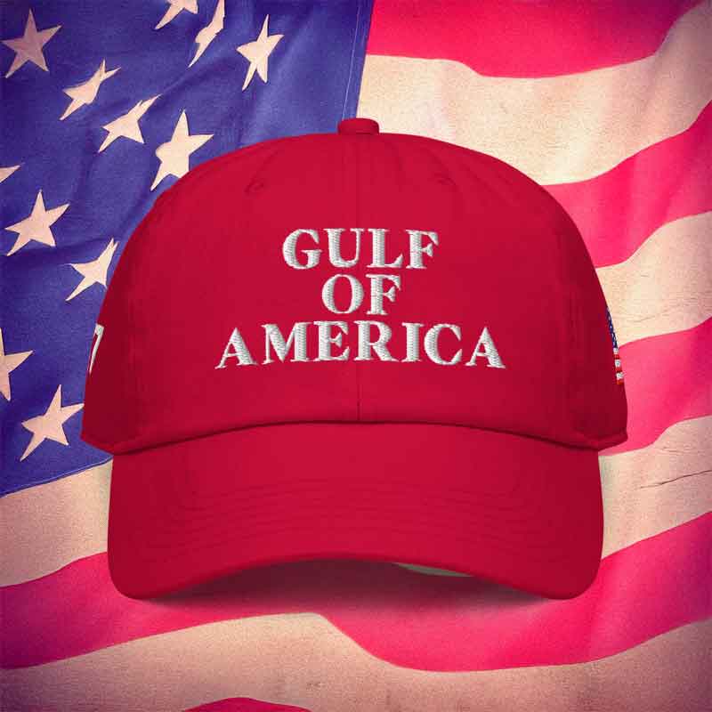 Elon Musk Gulf of America Baseball Cap