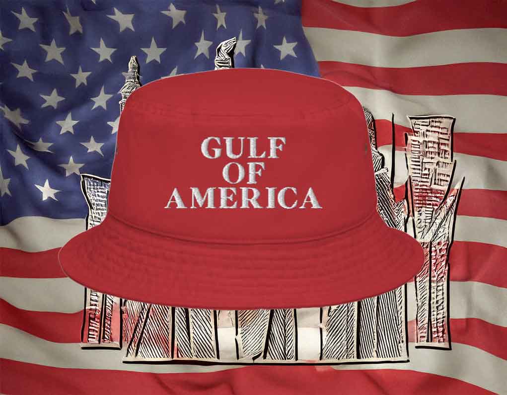 Elon Musk Gulf of America Bucket Hat