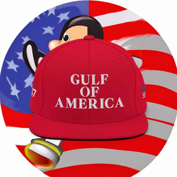 Elon Musk Gulf of America Snapback Hat