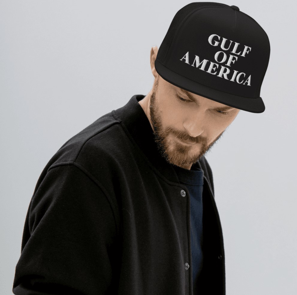 Elon Musk Gulf of America Trucker Cap