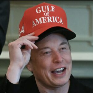 Elon Musk Gulf of America Trucker Cap