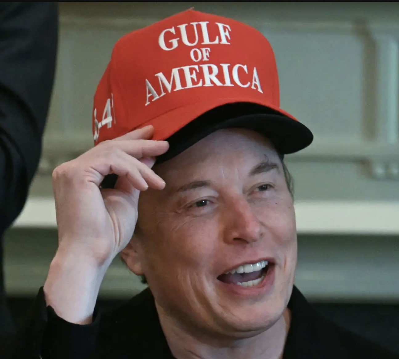 Elon Musk Gulf of America Trucker Cap