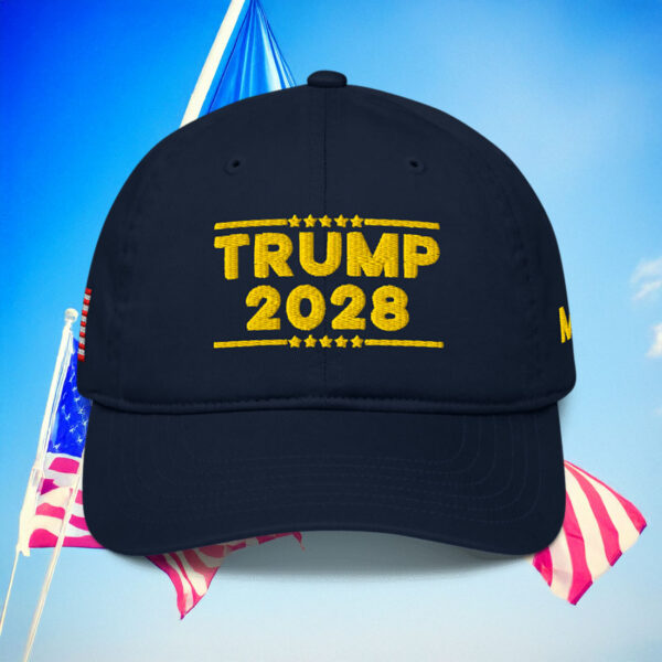 TRUMP 2028 Gold Baseball Cap