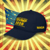 TRUMP 2028 Gold Baseball Cap