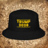 TRUMP 2028 Gold Bucket Hat