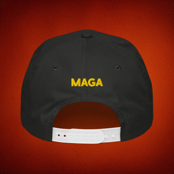 TRUMP 2028 Gold Golf Rope Cap
