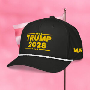 TRUMP 2028 Gold Rope Cap