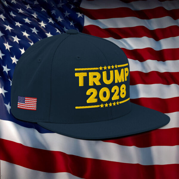 TRUMP 2028 Gold Snapback