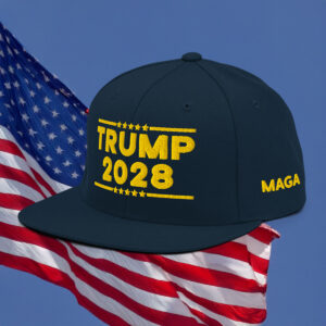 TRUMP 2028 Gold Snapback