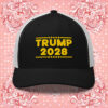 TRUMP 2028 Gold Trucker Hat