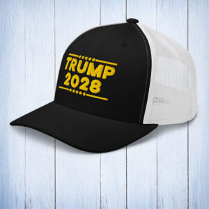 TRUMP 2028 Gold Trucker Hat