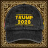 TRUMP 2028 Gold Vintage Cap