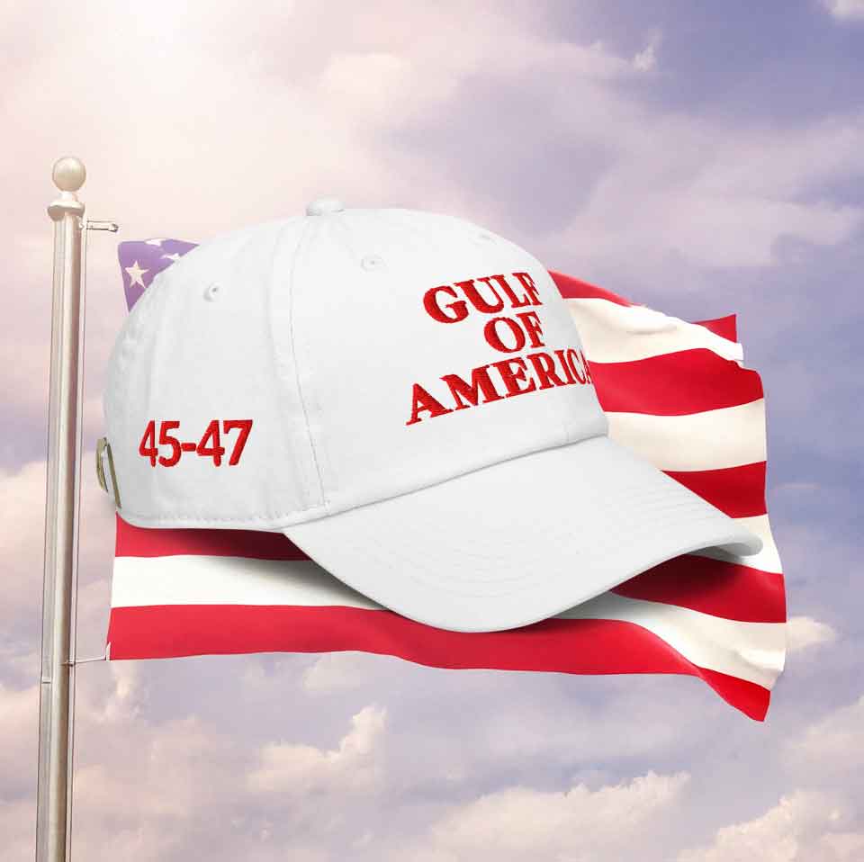 Trump 45-47 Gulf of America Hat